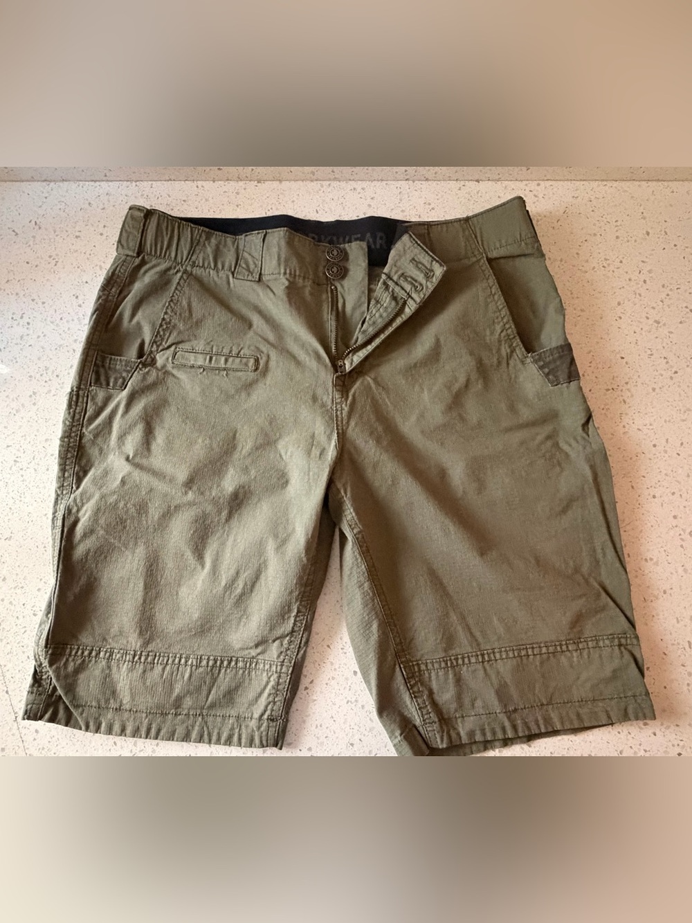 Women’s Olive Green Casual Shorts
